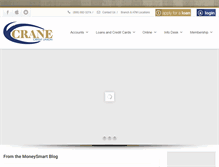 Tablet Screenshot of cranecu.org